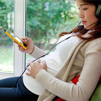 خطر اینترنت موبایل در بارداری
