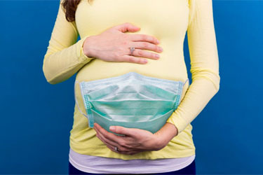 خطر کرونا برای باردار