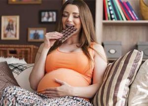 خوردن کاکائو و شکلات تلخ در بارداری