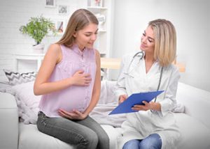 معاینه لگن در بارداری