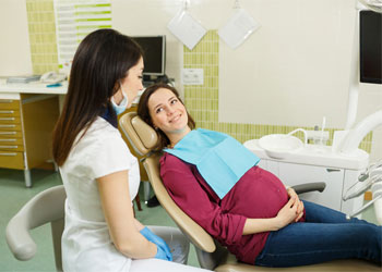جرمگیری دندان در بارداری