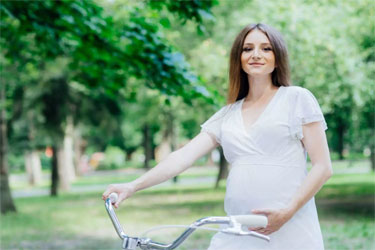 دوچرخه سواری در بارداری